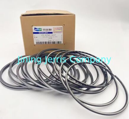 DE12TIS Engine spare parts Piston ring 65.02503-8237 application for Doosan DX340LCA