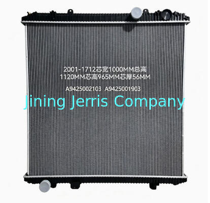 Mercedes-Benz Heavy Truck Radiator A9425002103 A9425001903 Truck Coolant Tank