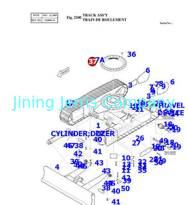 Doosan solar 55-V Swing bearing 109-00149 eacavator slewing ring